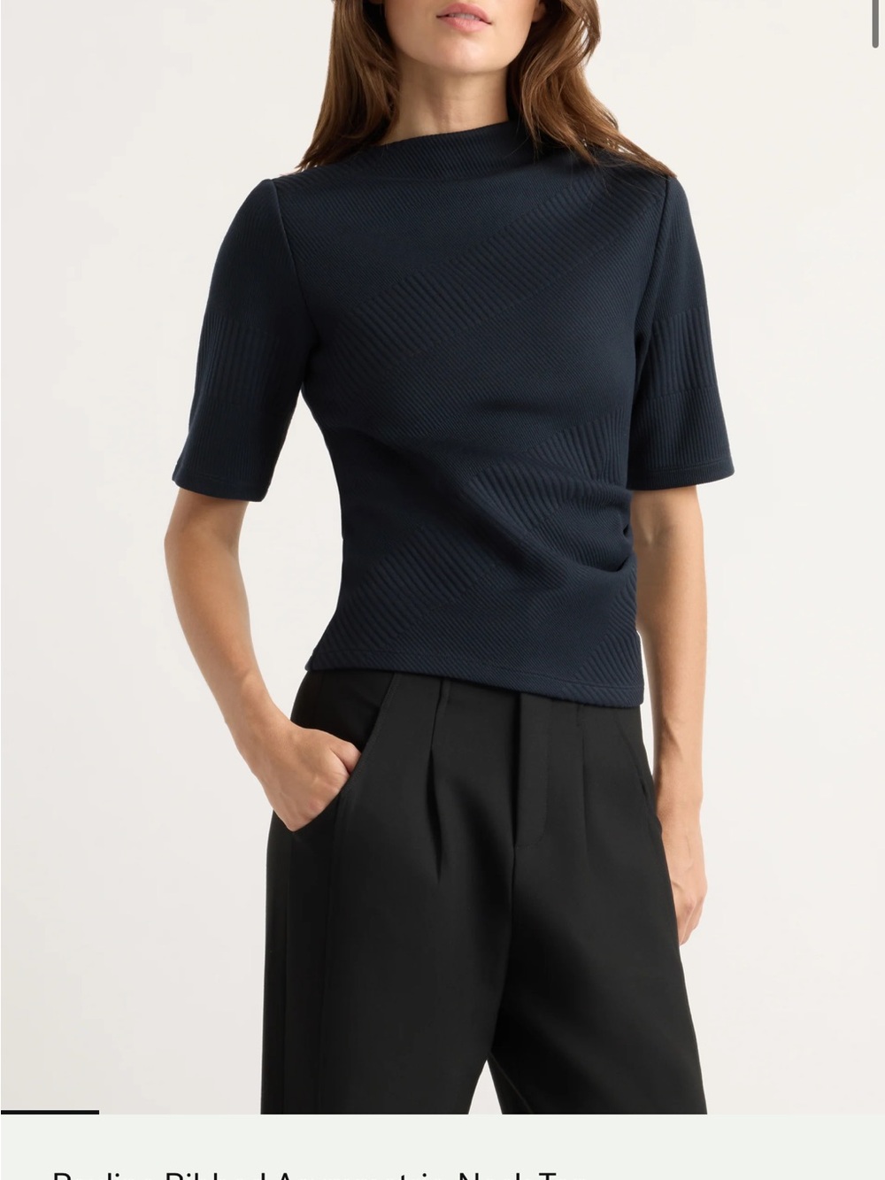 Modern citizen Pauline top in navy